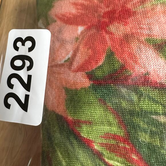 J Jill Love Linen Top Womens Small Petite Pink Floral Tie Waist Beach Tropical - Picture 13 of 14